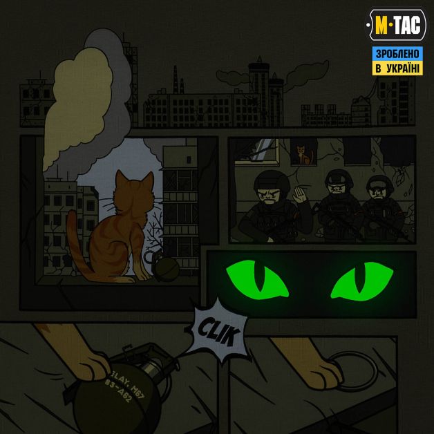 M-Tac футболка Orange Cat Cotton Hard Light Olive