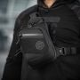 M-Tac сумка Sling Pistol Bag Hex с липучкой Black