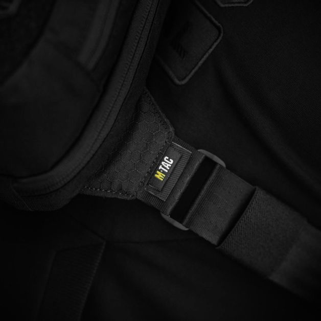 M-Tac сумка Sling Pistol Bag Hex с липучкой Black