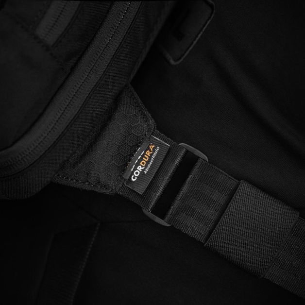 M-Tac сумка Sling Pistol Bag Hex с липучкой Black