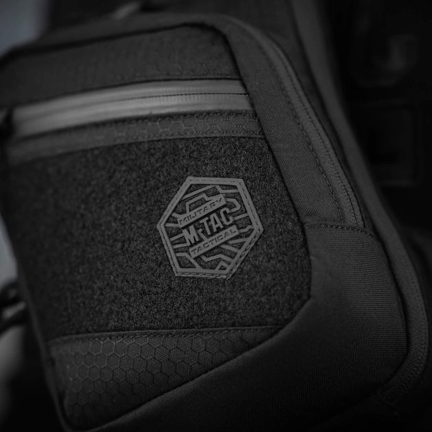 M-Tac сумка Sling Pistol Bag Hex с липучкой Black