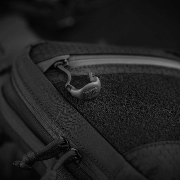 M-Tac сумка Sling Pistol Bag Hex с липучкой Black