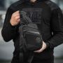 M-Tac сумка Sling Pistol Bag Hex с липучкой Black
