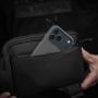 M-Tac сумка Sling Pistol Bag Hex с липучкой Black