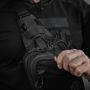 M-Tac сумка Sling Pistol Bag Hex с липучкой Black