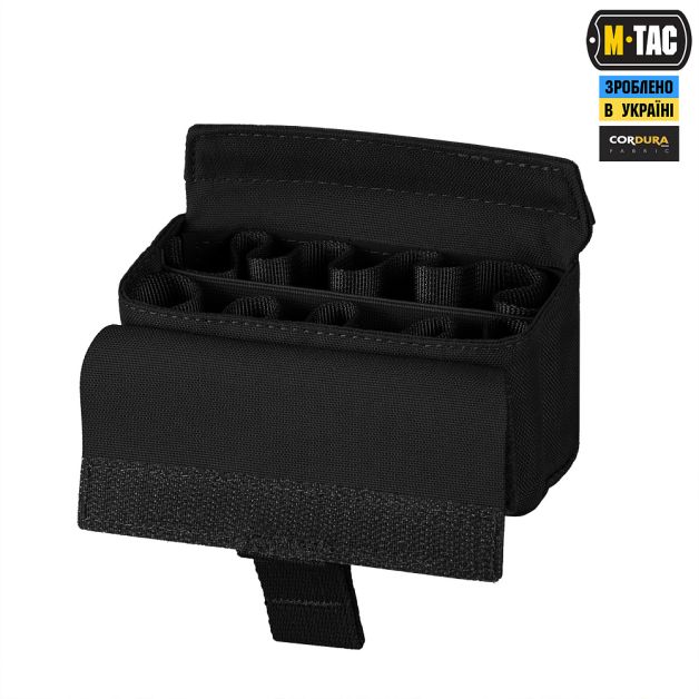 M-Tac подсумок под 12 калибр на 10 патронов Elite Black