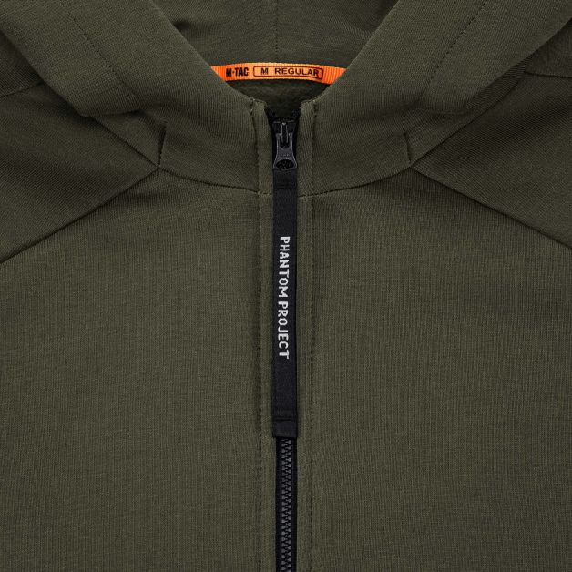 Phantom Project/M-Tac кофта Hoodie Zipper semi-raglan PE Ranger Green