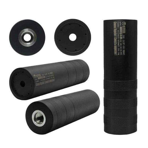 Steel Саундмодератор IMMORTAL XL AiR .223 1/2x28