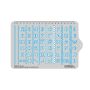 Ecopybook Tactical Трафарет (10мм) UA (blue)
