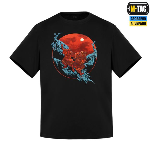 M-Tac футболка Two Samurai Oversize Cotton Hard Black