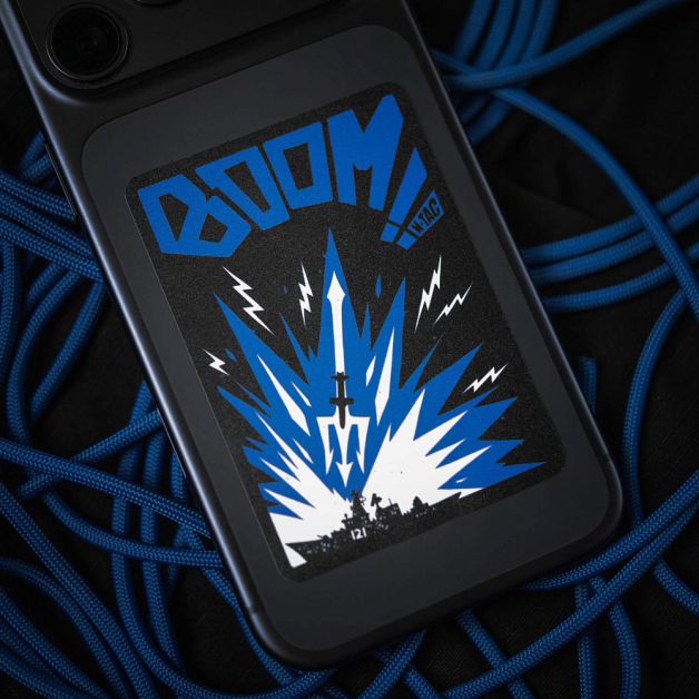 M-Tac наклейка Boom!! Нептун Blue