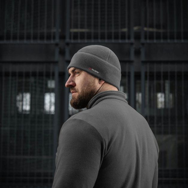 M-Tac шапка Watch Cap Polartec Cold Weather Dark Grey