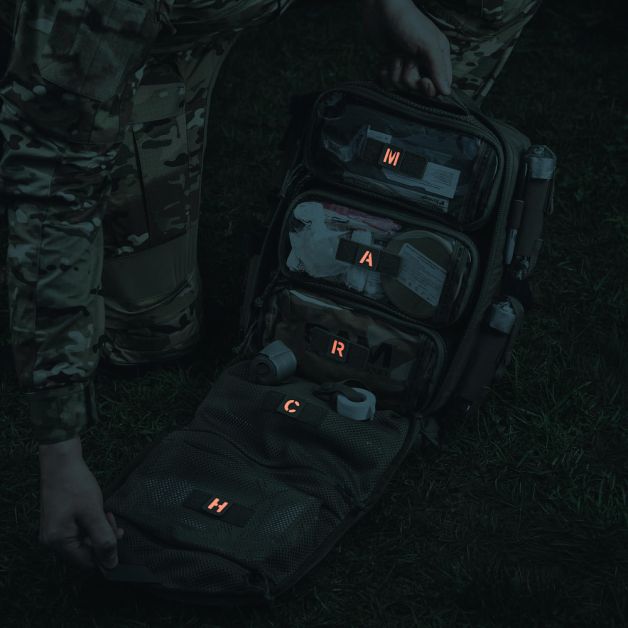 M-Tac нашивка MARCH Ranger Green/Red/GID