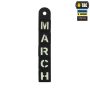 M-Tac нашивка MARCH Black/GID
