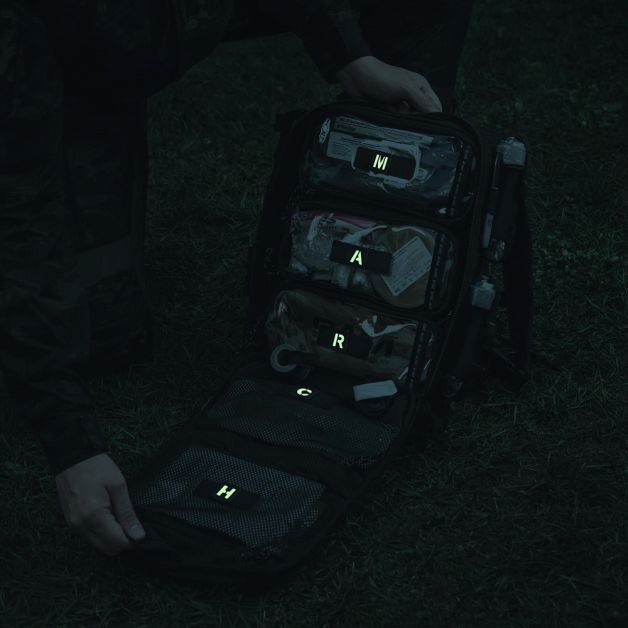 M-Tac нашивка MARCH Black/GID