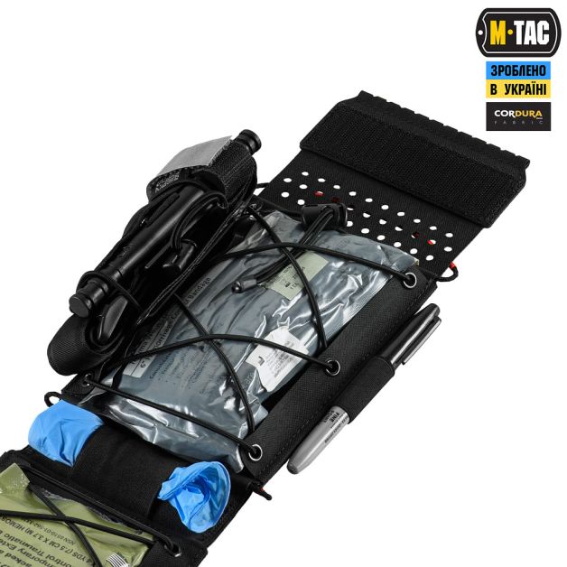 M-Tac Аптечка-вкладыш тактическая индивидуальная IFAK Elite Black