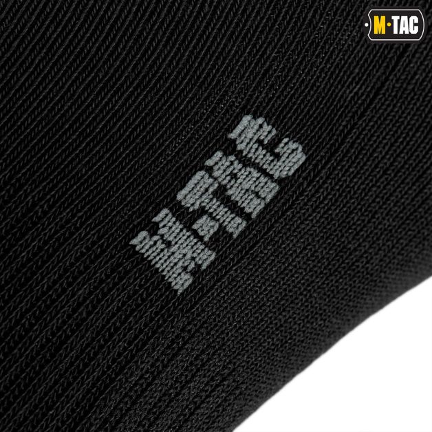 M-Tac носки Tactical Socks Cotton 68% Black