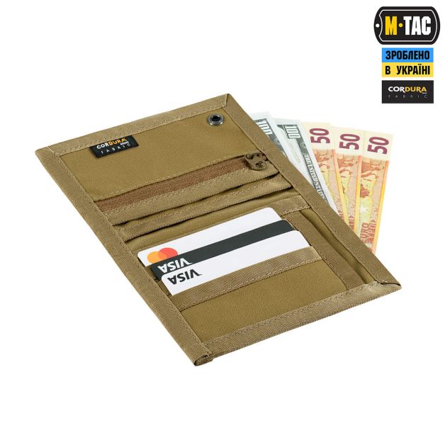 M-Tac кошелек Tactical Wallet Elite Coyote