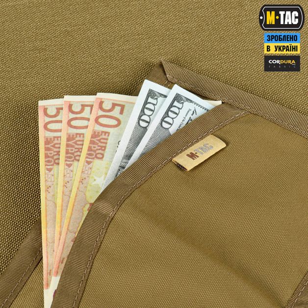 M-Tac кошелек Tactical Wallet Elite Coyote
