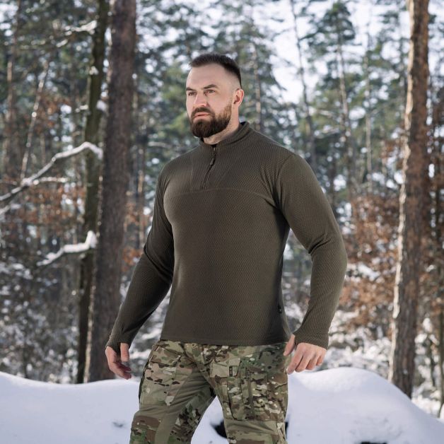 M-Tac терморубашка флис Delta Level 2 Hex Dark Olive