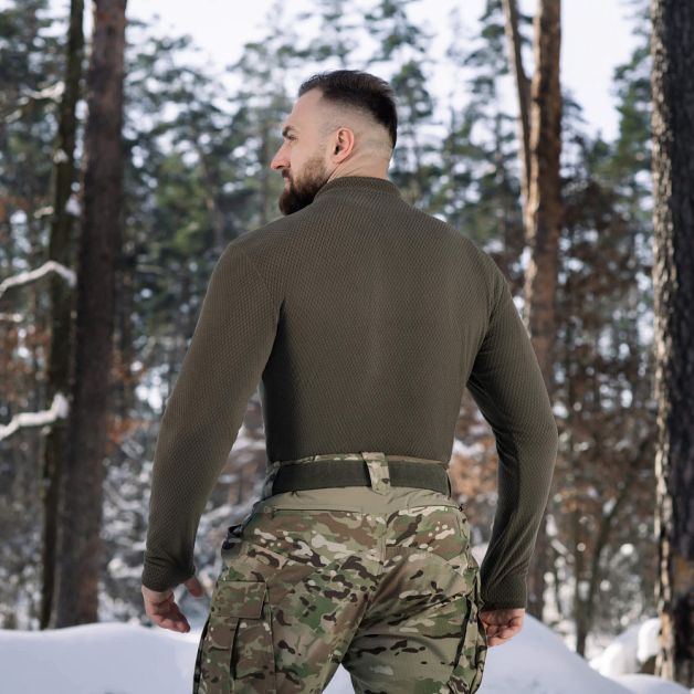 M-Tac терморубашка флис Delta Level 2 Hex Dark Olive
