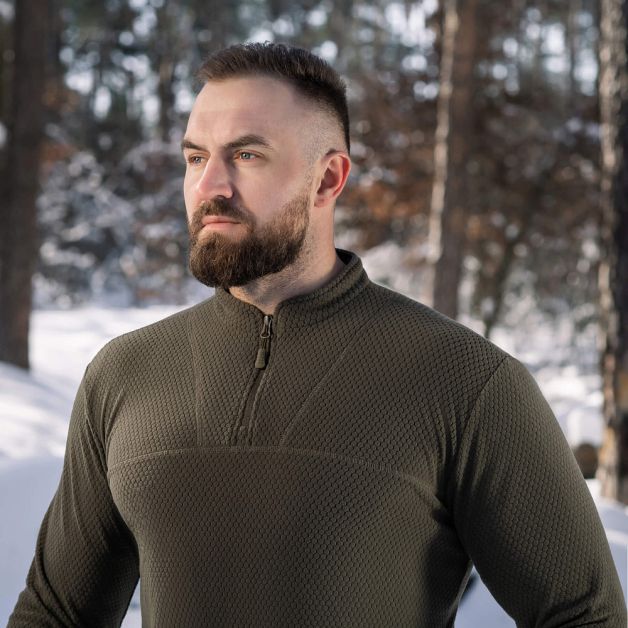 M-Tac терморубашка флис Delta Level 2 Hex Dark Olive
