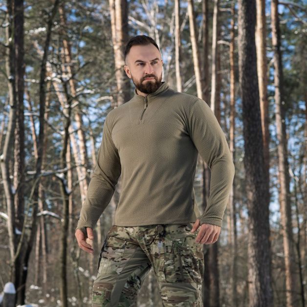 M-Tac терморубашка флис Delta Level 2 Hex Tan
