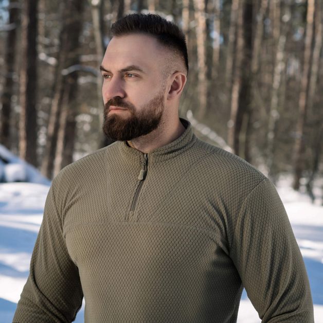 M-Tac терморубашка флис Delta Level 2 Hex Tan