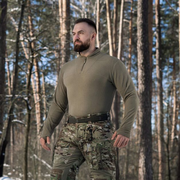 M-Tac терморубашка флис Delta Level 2 Hex Tan