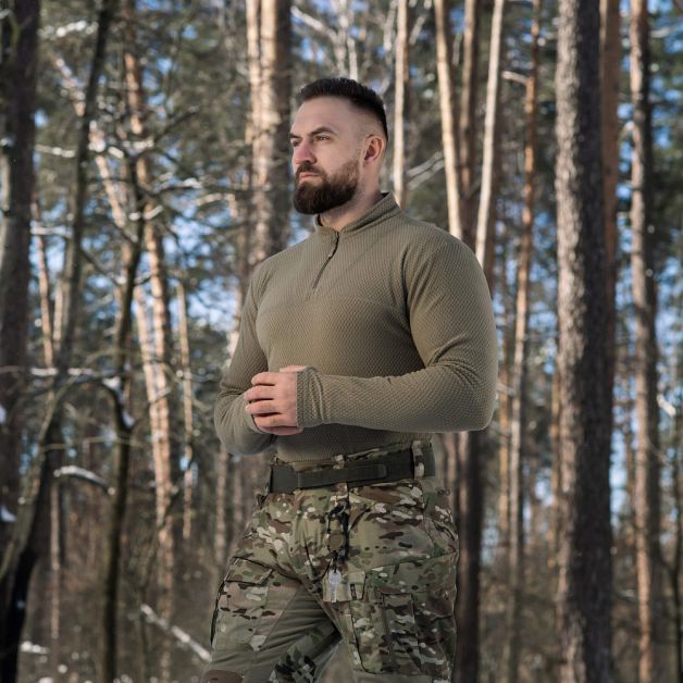 M-Tac терморубашка флис Delta Level 2 Hex Tan