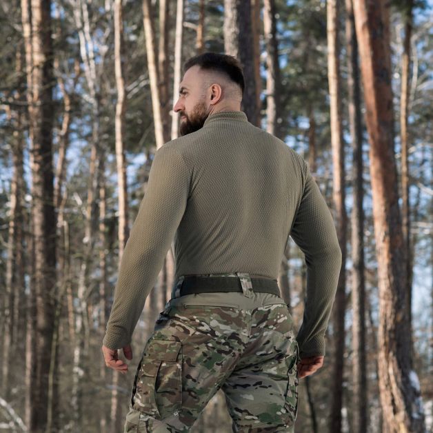 M-Tac терморубашка флис Delta Level 2 Hex Tan