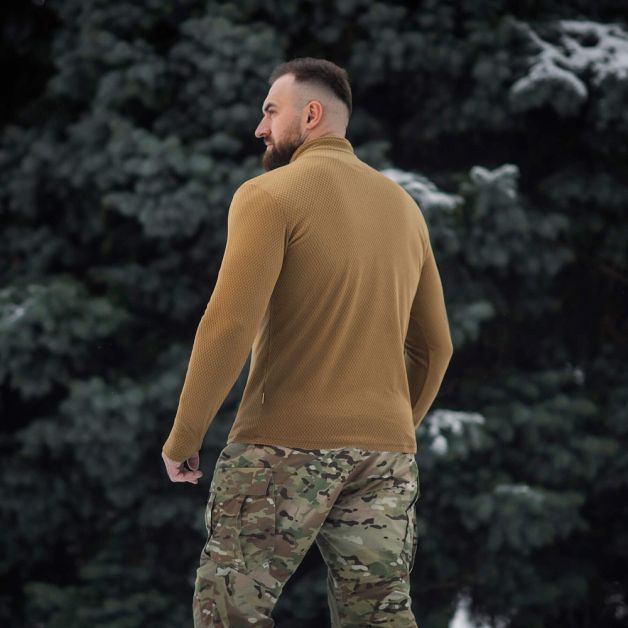 M-Tac терморубашка флис Delta Level 2 Hex Coyote