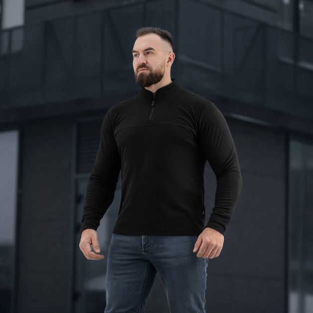 M-Tac терморубашка флис Delta Level 2 Hex Black