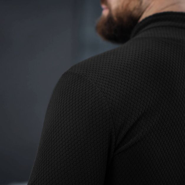 M-Tac терморубашка флис Delta Level 2 Hex Black