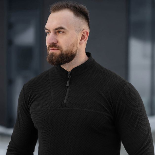 M-Tac терморубашка флис Delta Level 2 Hex Black
