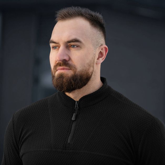M-Tac терморубашка флис Delta Level 2 Hex Black