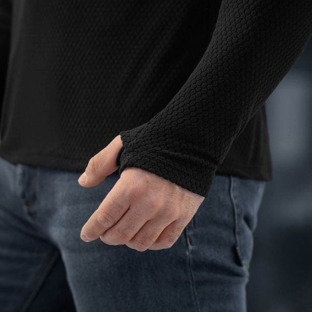 M-Tac терморубашка флис Delta Level 2 Hex Black