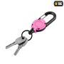 M-Tac карабин с тросиком для ключей Pink