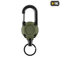 M-Tac карабін зі шнуром для ключів Olive