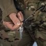 M-Tac карабін зі шнуром для ключів Coyote