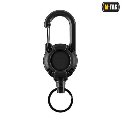 M-Tac карабин с тросиком для ключей Black