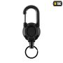 M-Tac карабін зі шнуром для ключів Black