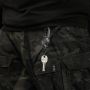 M-Tac карабін зі шнуром для ключів Black