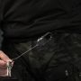 M-Tac карабін зі шнуром для ключів Black
