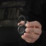 M-Tac карабін зі шнуром для ключів Black