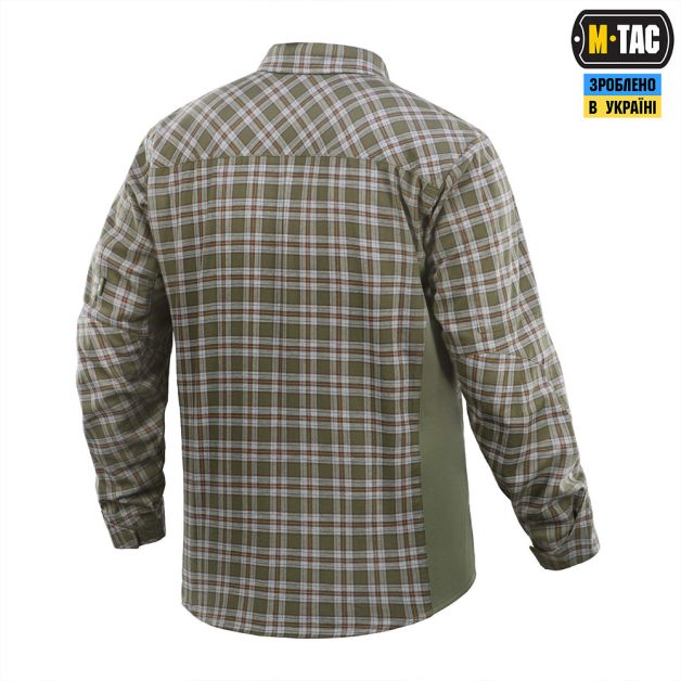 M-Tac рубашка Tactical Cotton Shirt Olive/Grey