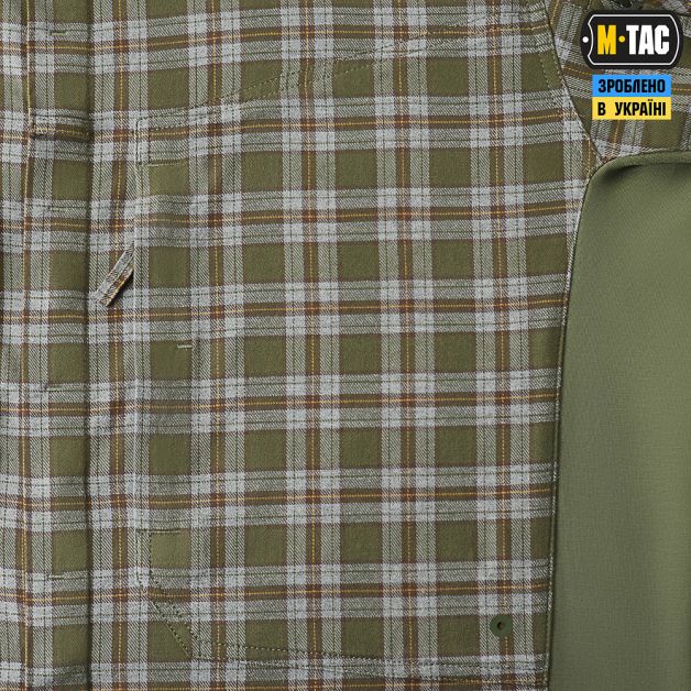 M-Tac рубашка Tactical Cotton Shirt Olive/Grey