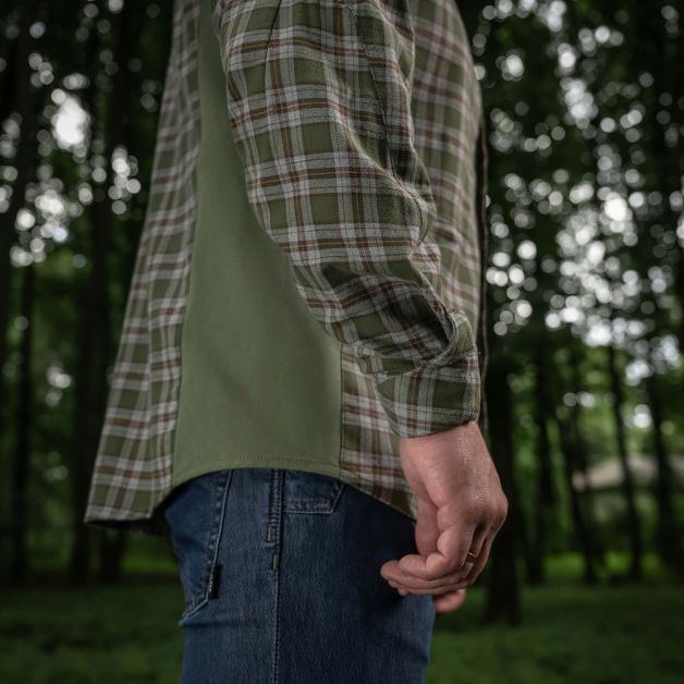 M-Tac рубашка Tactical Cotton Shirt Olive/Grey