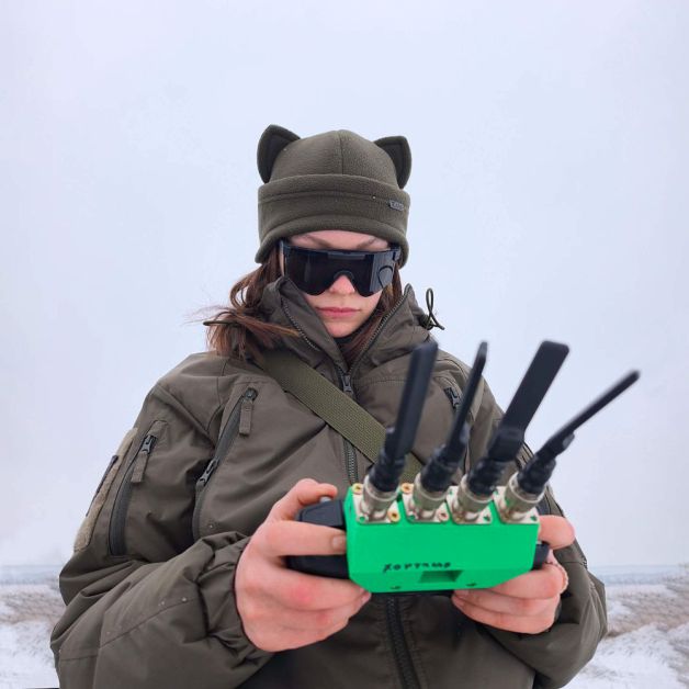 TUR Gear ушастая шапка флис Ranger Green