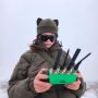 TUR Gear ушастая шапка флис Ranger Green